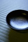 Closeup view of Asian crockery lid with condensation — Stock Photo