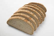 Pão de gergelim em branco — Fotografia de Stock