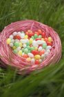 Easter nest full — Stock Photo