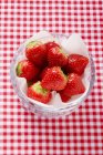 Fresas frescas maduras - foto de stock