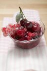 Red berry compote — Stock Photo