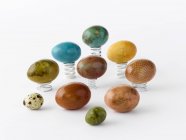 Uova di Pasqua decorate — Foto stock