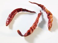 Dried red chillies — Stock Photo