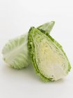 Green pointed cabbage — Stock Photo