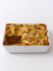 Minced meat lasagne — Stock Photo