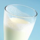 Close up of Buttermilk in a glass — Stock Photo