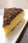 Mandel-Ricotta-Kuchen — Stockfoto