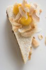 Кусок креольского пирога — стоковое фото
