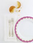 Place Setting with Linens — Stock Photo