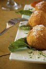 Deep fried risotto balls — Stock Photo