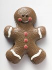 Chocolate gingerbread man — Stock Photo