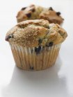 Muffins in paper cases — Stock Photo