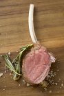 Roasted Lamb chop with rosemary — Stock Photo