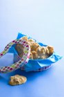 Biscoitos de pecano e gengibre — Fotografia de Stock