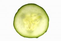 Slice of ripe cucumber — Stock Photo