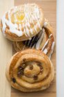 Different Danish pastries — Stock Photo