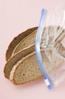 Чотири скибочки хліба — стокове фото