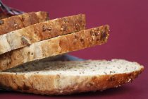 Várias fatias de pão — Fotografia de Stock