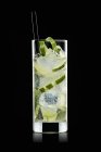 Vodka Lemon in glass — Stock Photo