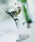 Dry Martini in glass — Stock Photo