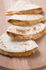 Tortillas with cheese filling — Stock Photo