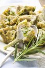 Baked Artichokes with cheese — Stock Photo