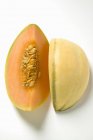 Fresh slices of melon — Stock Photo