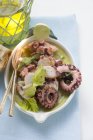 Salade de poulpe au céleri — Photo de stock