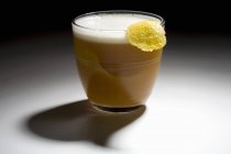 Cocktail Bourbon in vetro — Foto stock