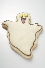 Sweet Ghost biscuit for Halloween — Stock Photo