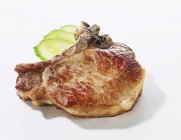 Chuleta de cerdo frito - foto de stock