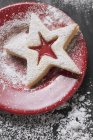 Джем-печиво з глазурованим цукром — стокове фото