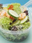 Feuilles de salade mélangées — Photo de stock