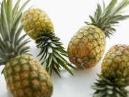 Four ripe pineapples — Stock Photo