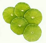 Slices of fresh lime — Stock Photo