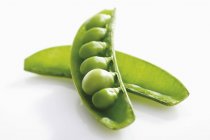 Fresh Sugar peas in pod — Stock Photo