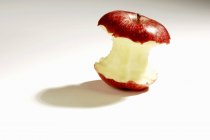 Ripe apple core — Stock Photo