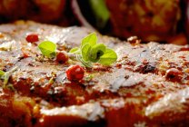 Grilled pork steak — Stock Photo
