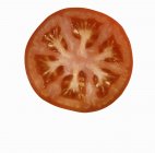 Rote Tomatenscheibe — Stockfoto
