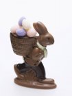 Кролик з цукровими яйцями — стокове фото