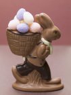 Шоколадный пасхальный кролик — стоковое фото