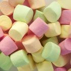 Pico de pequenos marshmallows — Fotografia de Stock