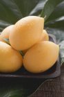 Fresh ripe loquats — Stock Photo