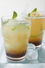 Tequila Sunrises exotic cocktails — Stock Photo