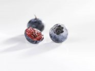 Fresh juicy blueberries — Stock Photo