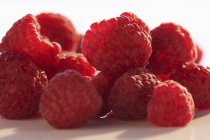 Fresh Ripe Raspberries — Stock Photo