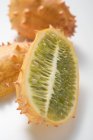 Frische saftige Kiwano-Melonen — Stockfoto