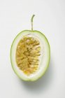 Green passion fruit — Stock Photo