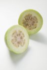 Fresh halved Guava — Stock Photo