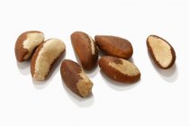 Several Brazil nuts — Stock Photo